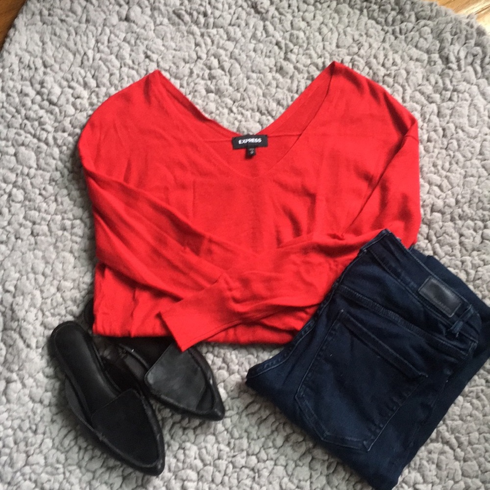 NWOT High low sweater